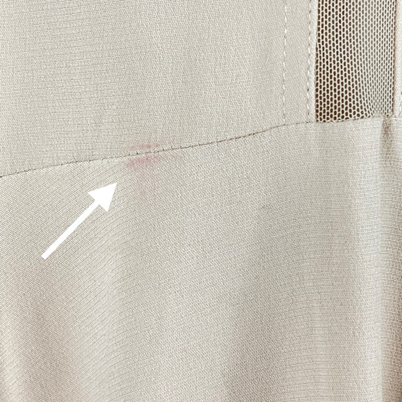 Sandro Paris Mesh Peplum Top Size 8 - Picture 11 of 12